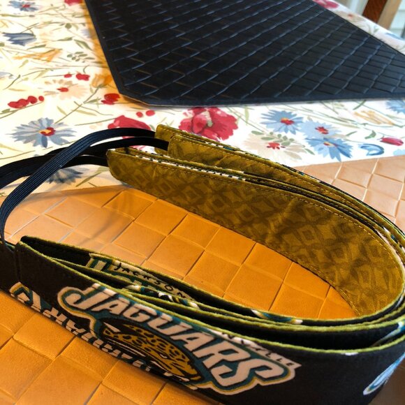Reversible Jackson Jaguars Headbands by Sheila Bee Designs - Picture 3 of 6